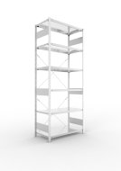 Základný regál Clip S3 pozink, hĺbka 500 mm (6 modelov)