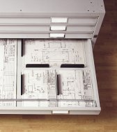 Vnútorné delenie zásuviek BISLEY A0 a A1 PFD