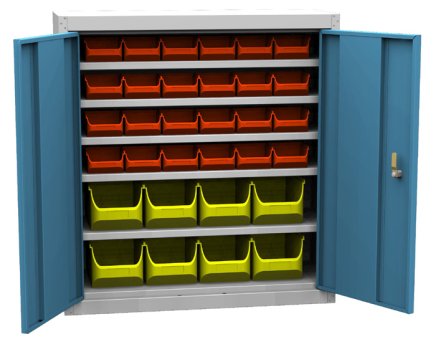 Dielenská skriňa  Kovos SPP 03C (3 modely) - 1