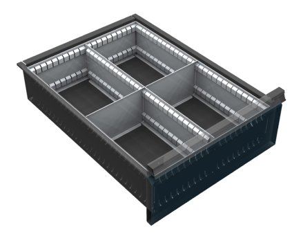 Vnútorné delenie zásuvok VND DPK 12A - 1