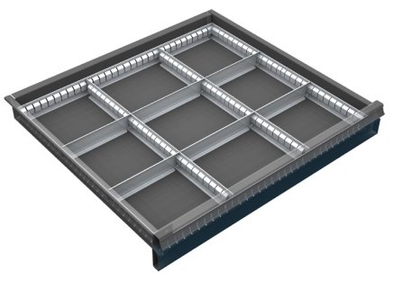 Vnútorné delenie zásuviek VND DPO 21B - 1