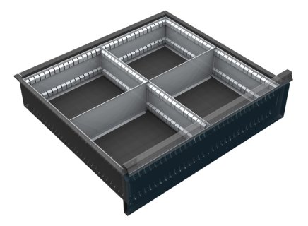 Vnútorné delenie zásuviek VND DPO 12A - 1