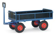 Ručný valníkový vozík s pneumatikovými kolesami 6453L, 6454L, 6455L, 6456L (4 modely) - 1