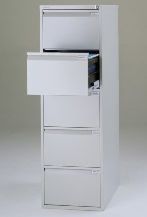 Kartotéka päťzásuvková Bisley BS5E/A4+FLS - 7