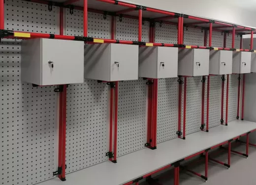 Vybavenie hasičských šatní
