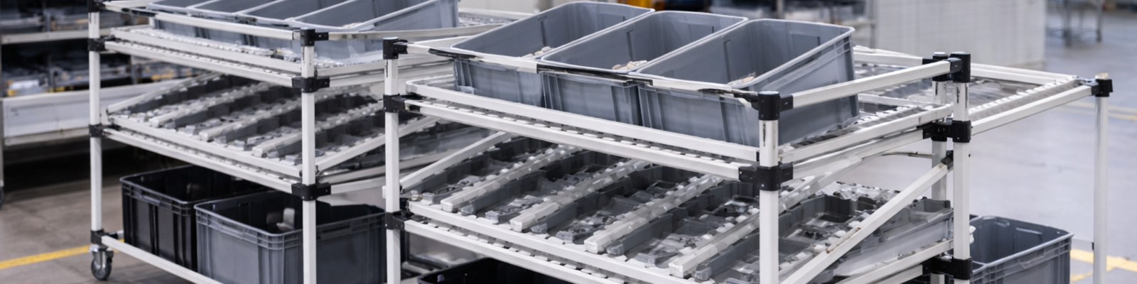 Návrh a realizácia výrobnej linky (One Piece Flow)