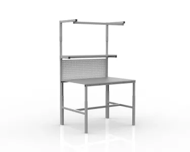 Výškovo nastaviteľný ESD stôl