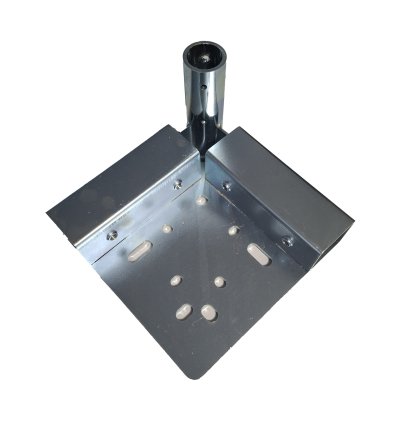 Rohový spojovací držiak rúrok STS-404-CZ-SV