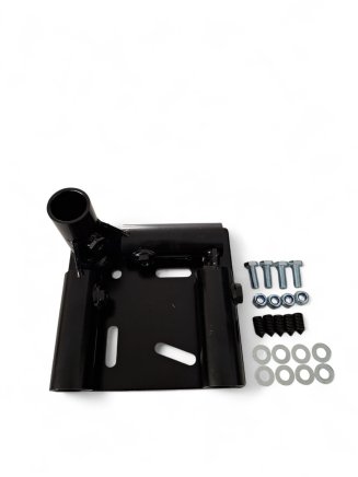 Rohový držiak pre kolieska s platňou MT-5139L_BK - 2