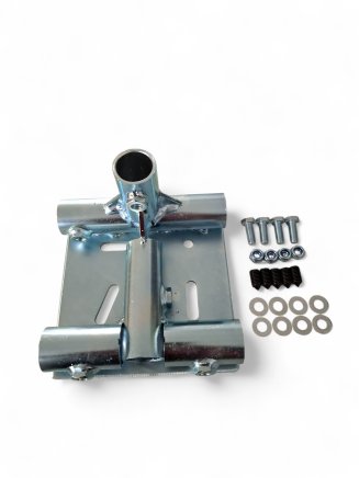 Rohový držiak pre kolieska s platňou MT-5139C_SV - 2