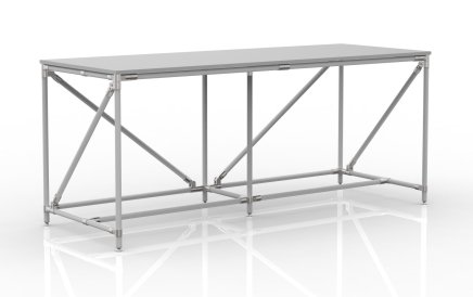 Dielenský stôl z potrubného systém šírka 2000 mm, 240405312