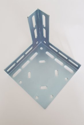 Rohový držiak pre kolieska WJ-SQ4040-002 - 2