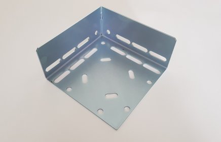 Rohový držiak pre kolieska WJ-SQ4040-003 - 2