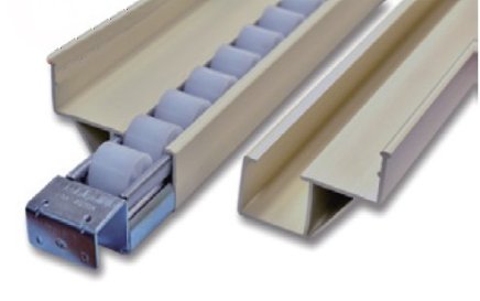 Vedenie pre valčekovú trať PA-412B_3m