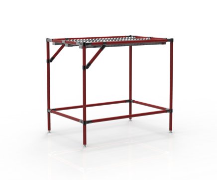 Dopravník so zapustenými valčekovými traťami (rôzne varianty)