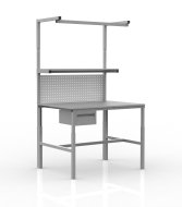 Výškovo nastaviteľný stôl SPEX hĺbky 900 mm (4 modely)