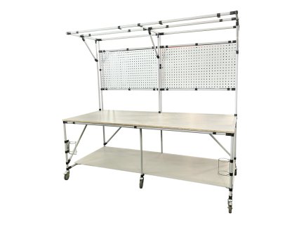 Pracovný stôl na kolieskach s lamino doskou 23080393