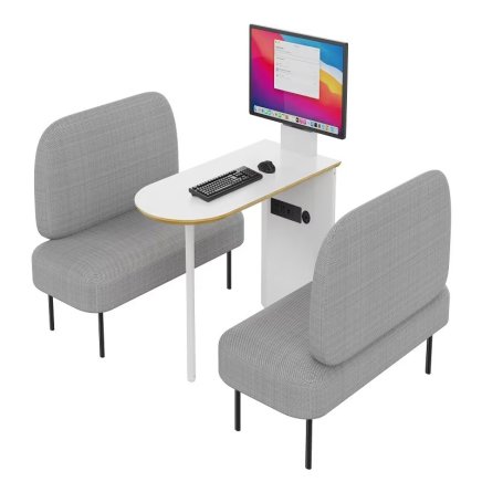 Akustická skrinka P4F pre 4 osoby s nábytkovou súpravou - 3