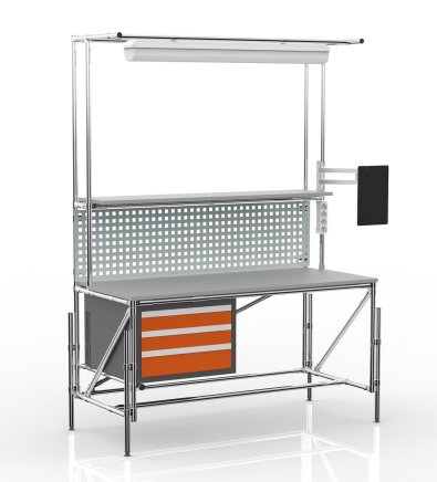 ESD Výškovo nastaviteľný stôl 22112851 - 1