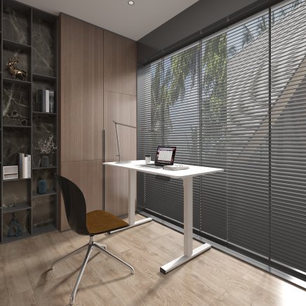 Výškovo nastaviteľný kancelársky stôl FQ2_WW - 5