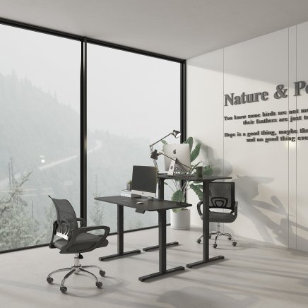 Výškovo nastaviteľný kancelársky stôl FQ2_BB - 3