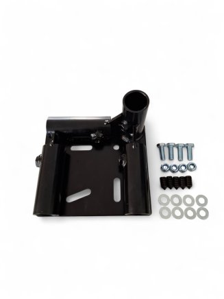 Rohový držiak pre kolieska s platňou MT-5139R_BK - 2