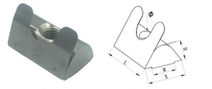 Matica s pružinou KEE-30