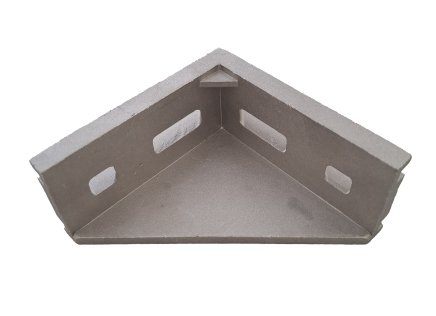 Uholník 90°, 45 x 90 mm