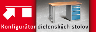 Elektronický konfigurátor dielenských stolov KOVOS Elektronický konfigurátor dielenských stolov KOVOS